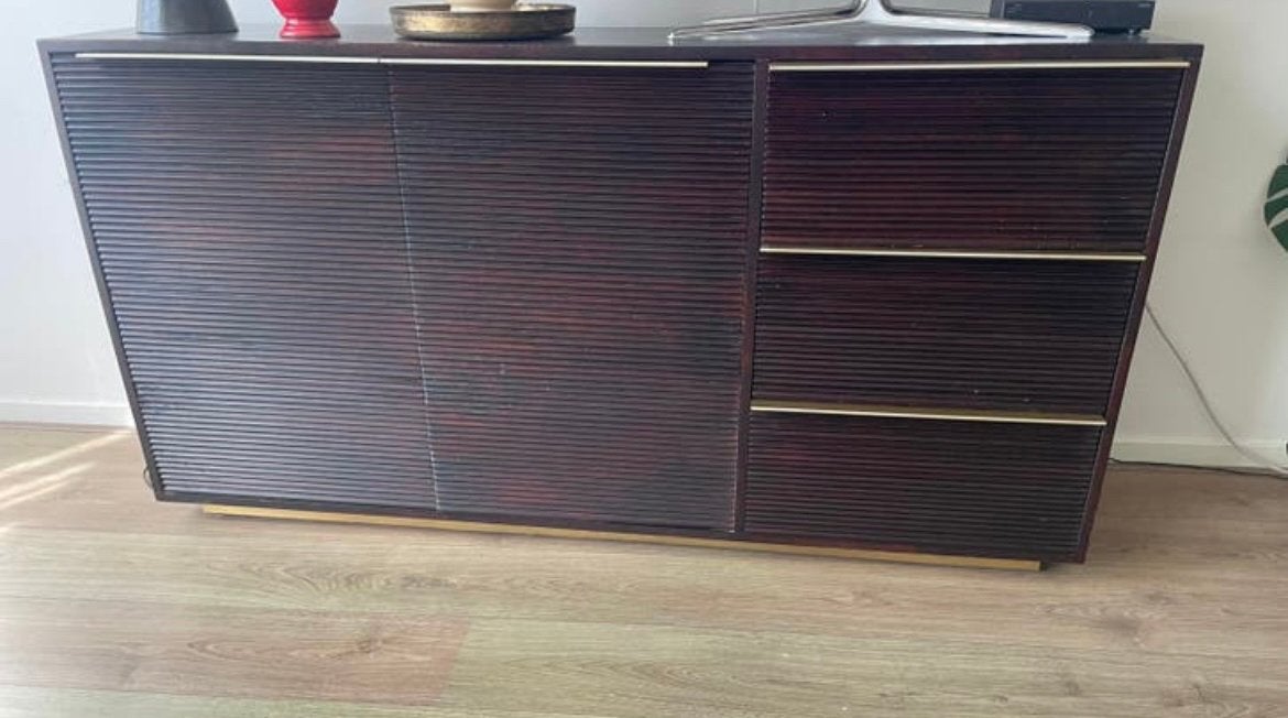 Loods 5 tv kast, Ophalen, 100 tot 150 cm, Zo goed als nieuw, Minder dan 100 cm