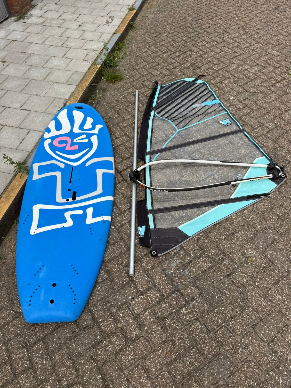 Starboard kiddy / go met 2.0m2 kinderzeil, Watersport en Boten, Ophalen, Zo goed als nieuw