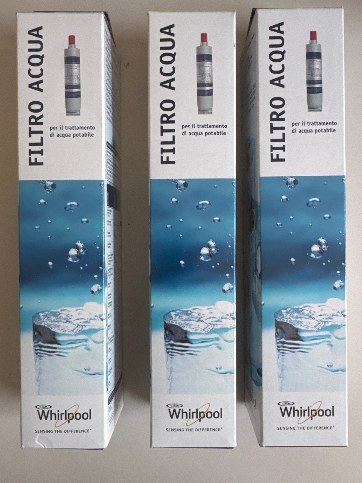 3x Whirlpool SBS001/SBS200 waterfilter voor koelkast, Ophalen of Verzenden, Nieuw