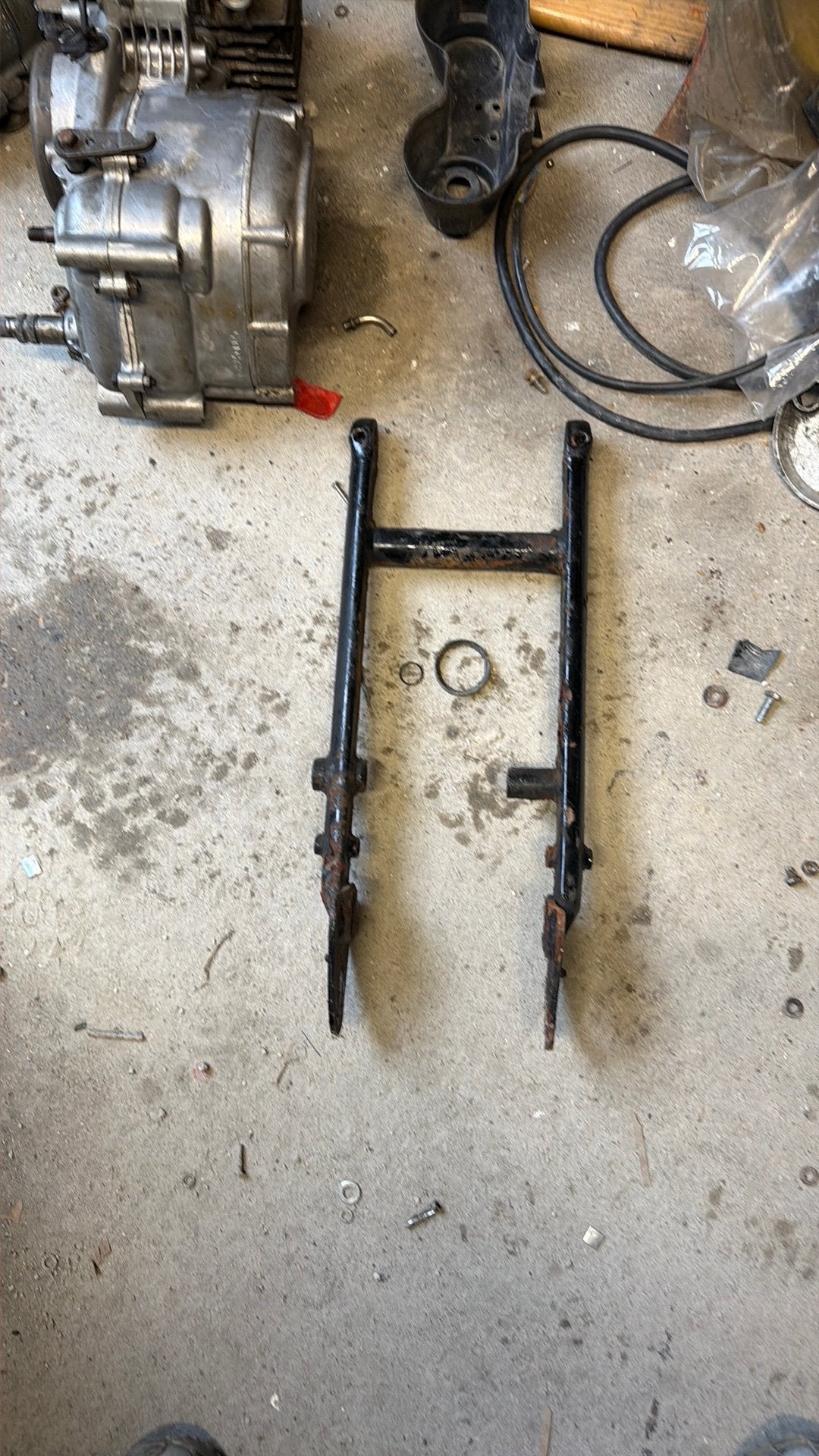 Kreidler penslot achterbrug, Ophalen of Verzenden, Gebruikt, Frame