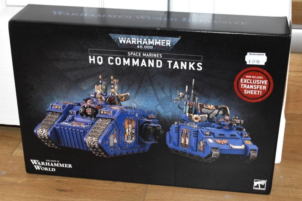 Warhammer Space Marine Command Tanks, Ophalen of Verzenden, Nieuw, Warhammer