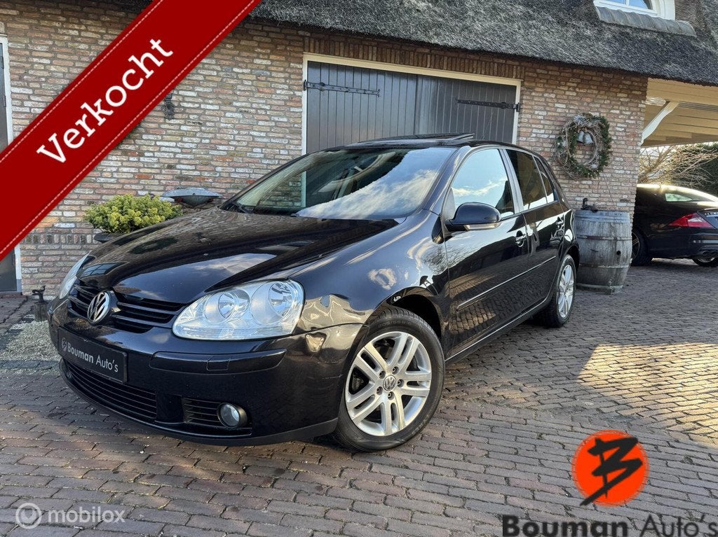 Volkswagen Golf 1.4 Tour - 5 Deurs - Dakraam, Auto's, Volkswagen, Voorwielaandrijving, Gebruikt, 4 cilinders, Zwart