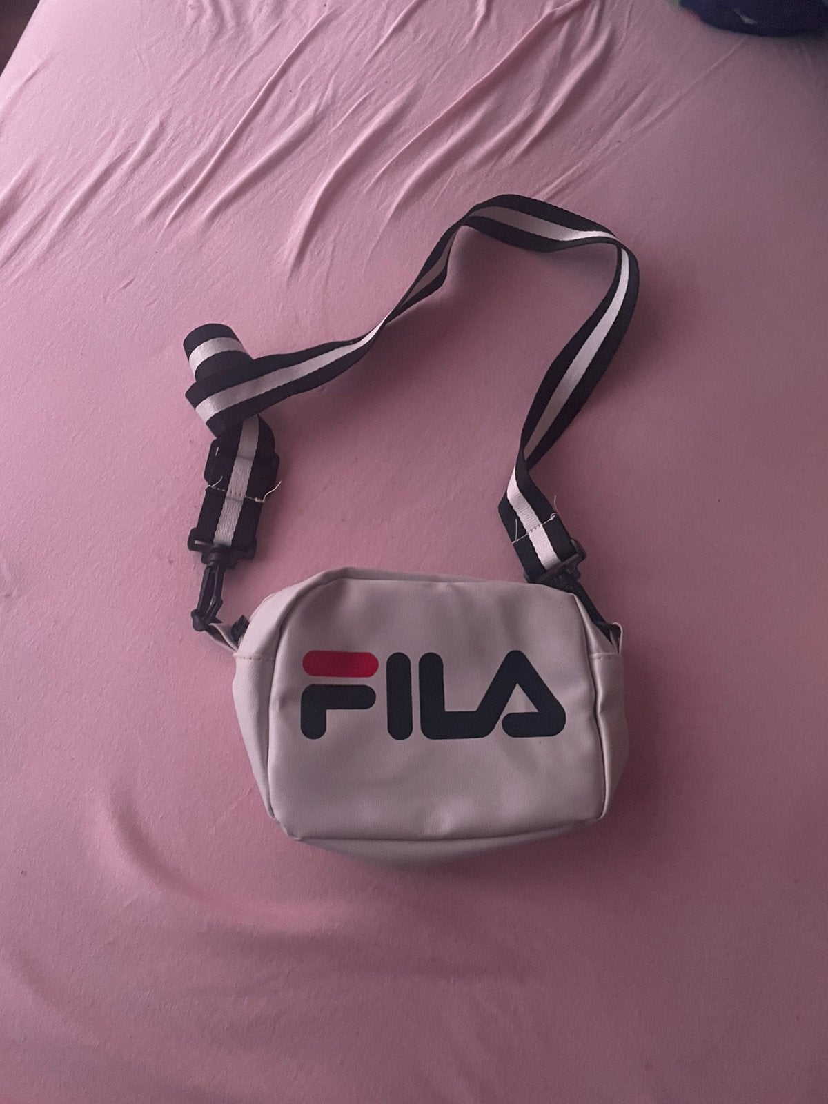 Fila schoudertasje wit, Sieraden, Tassen en Uiterlijk, Tassen | Schoudertassen, Ophalen of Verzenden, Gebruikt, Wit, Overige merken