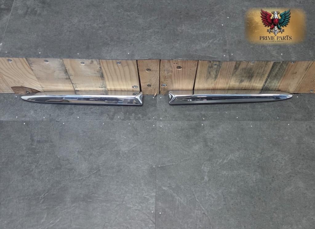 Fiat 500 Grille lijst rechts en links bumper lijsten, Ophalen, Zo goed als nieuw
