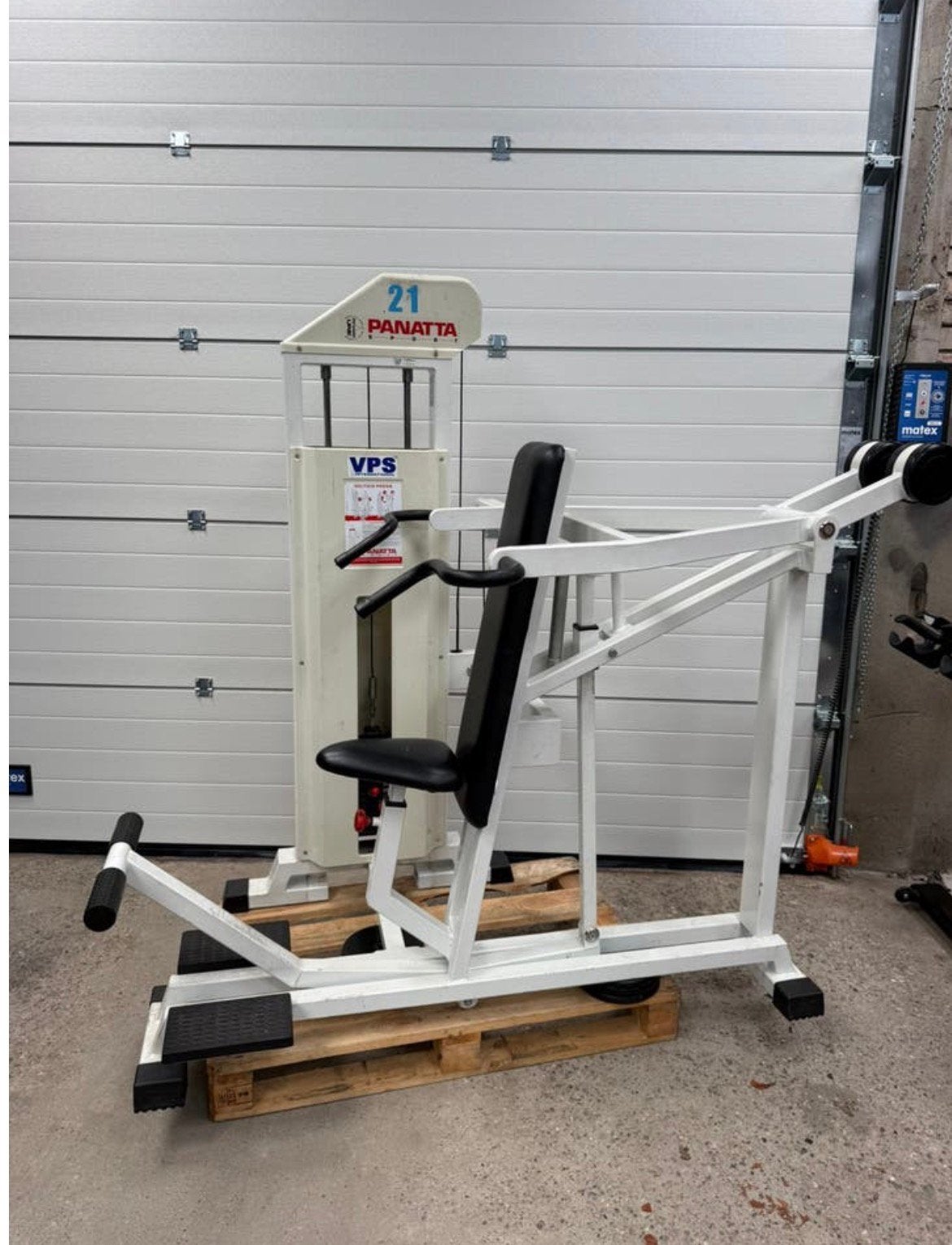 Panatta fit2000 shoulderpress / schulterpresse / shoulders, Ophalen, Benen, Gebruikt, -