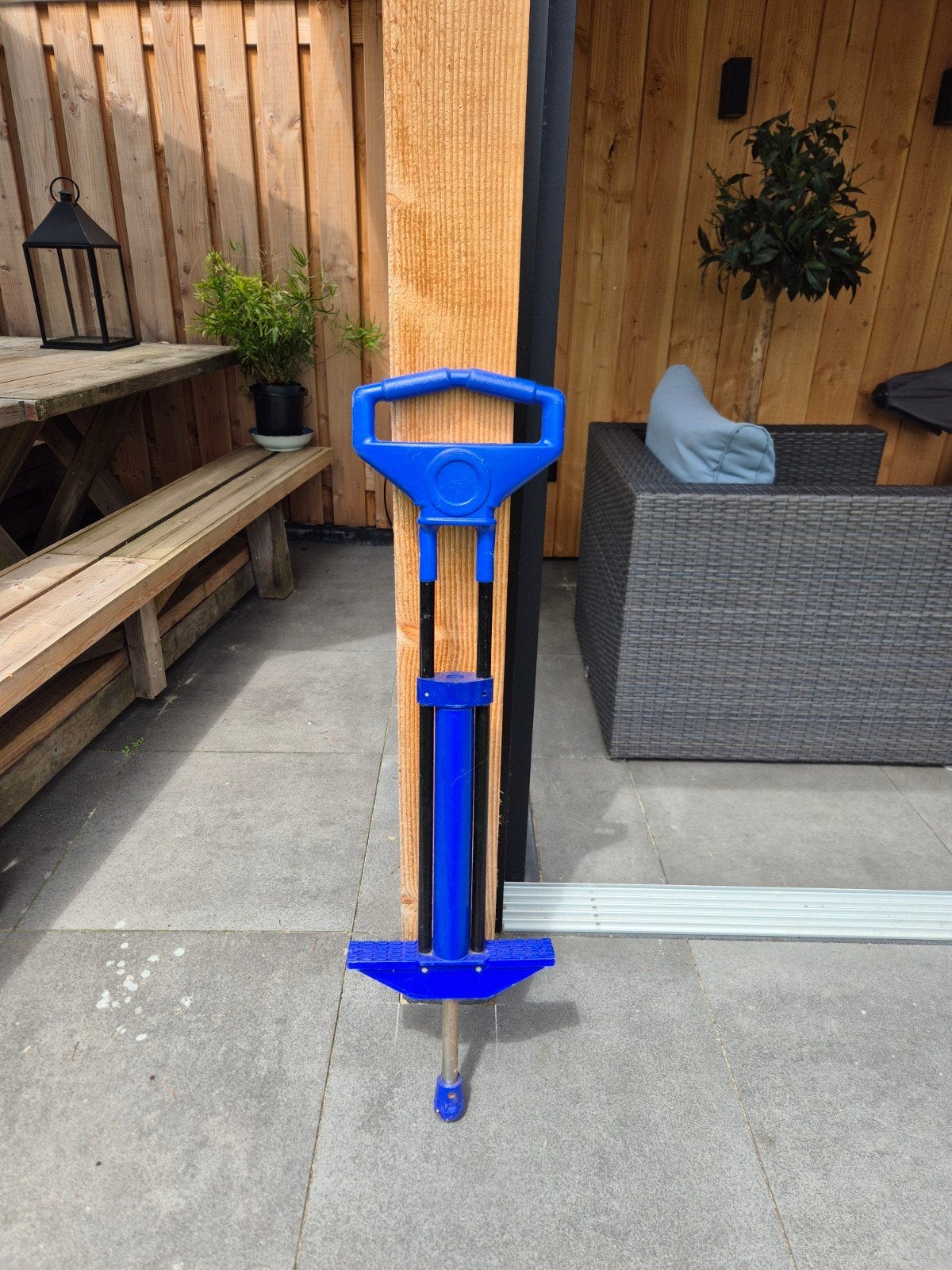 Blauwe Pogo Stick - Springstok voor Kinderen (max 50kg), Ophalen of Verzenden, Gebruikt, Jongen of Meisje