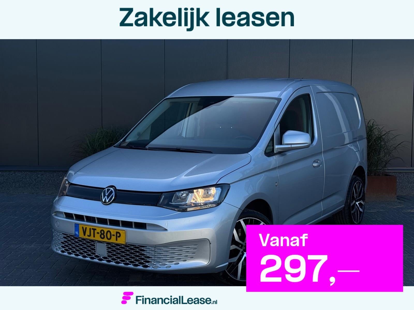 Volkswagen Caddy Cargo 2.0 TDI Comfort NIEUW MODEL AUTO NAVI, Stof, Gebruikt, 4 cilinders, Met garantie (alle)