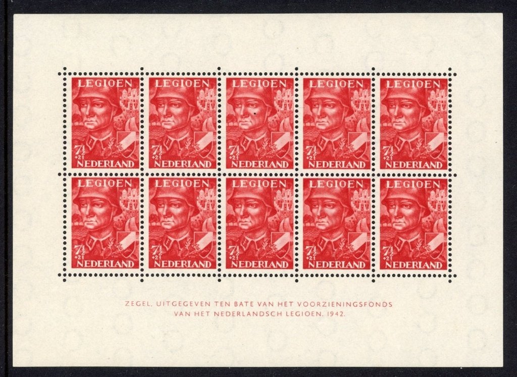 Legioenblokken, NVPH 402B-403B, postfris, Postzegels en Munten, Postzegels | Nederland, Ophalen of Verzenden, Postfris
