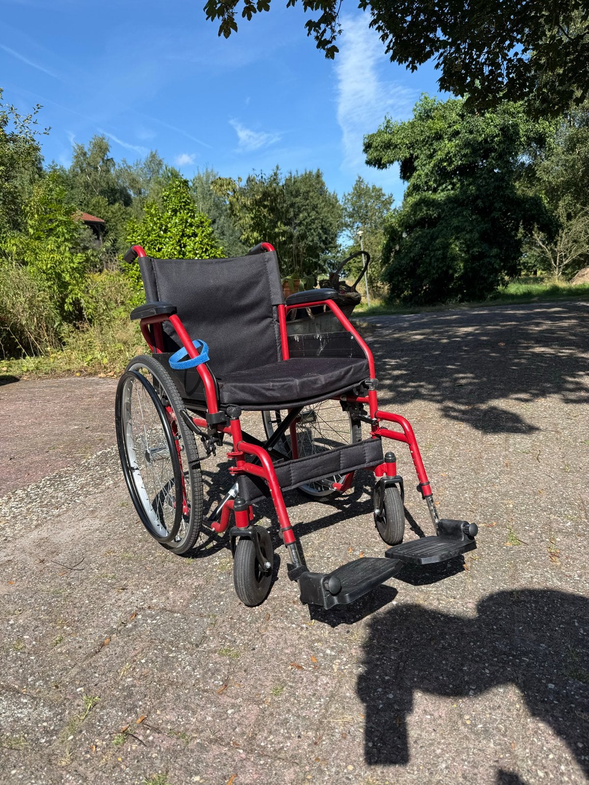 Rolstoel gebruikt, Ophalen, Inklapbaar, Gebruikt, Duwrolstoel