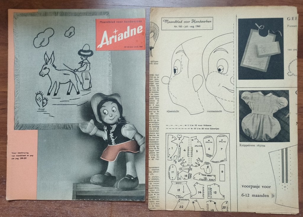 Vintage Ariadne tijdschrift 1960 - no. 163, Overige merken, Vrouw, Ophalen of Verzenden, Overige typen