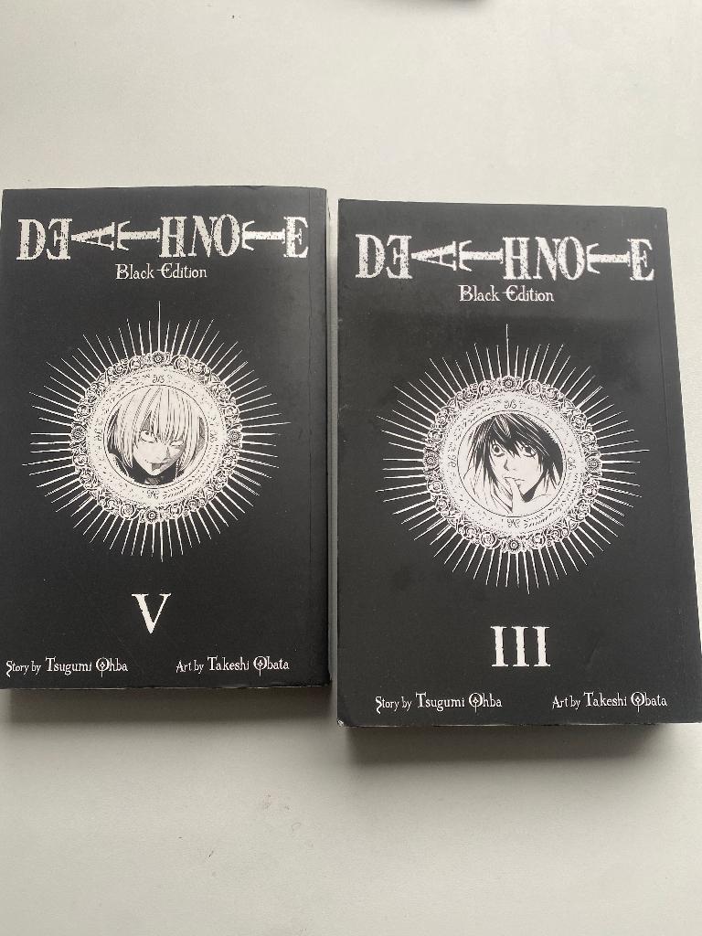 Death note black edition manga’s, Ophalen, Zo goed als nieuw