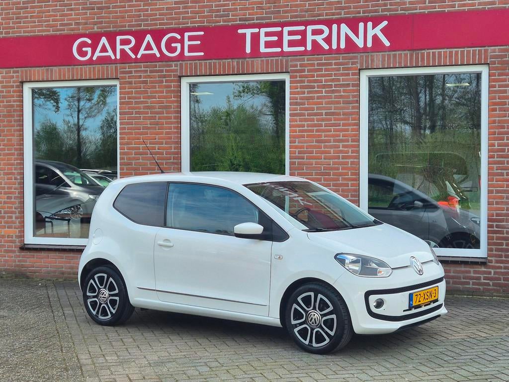 Volkswagen Up! 1.0 high up! BlueMotion 75PK 3drs airco, elek, Euro 5, Stof, Gebruikt, Up!