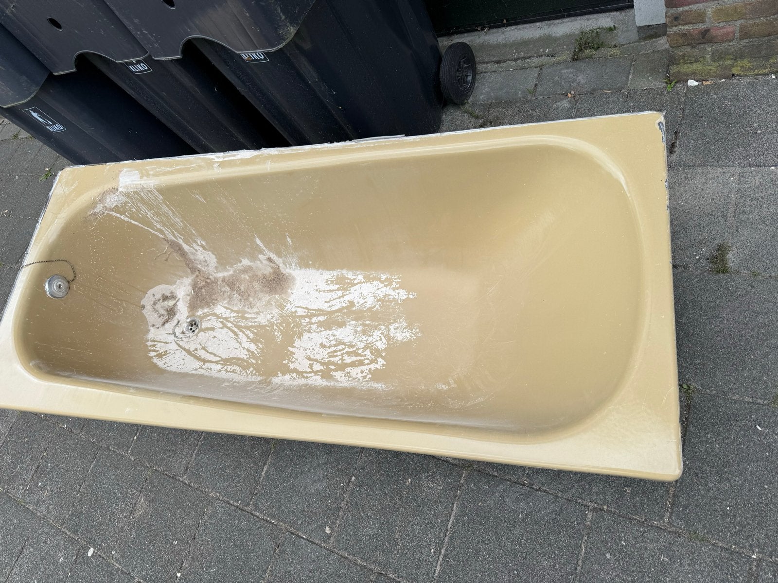 Vintage ijzeren bad!, Ophalen, Gebruikt, Bad