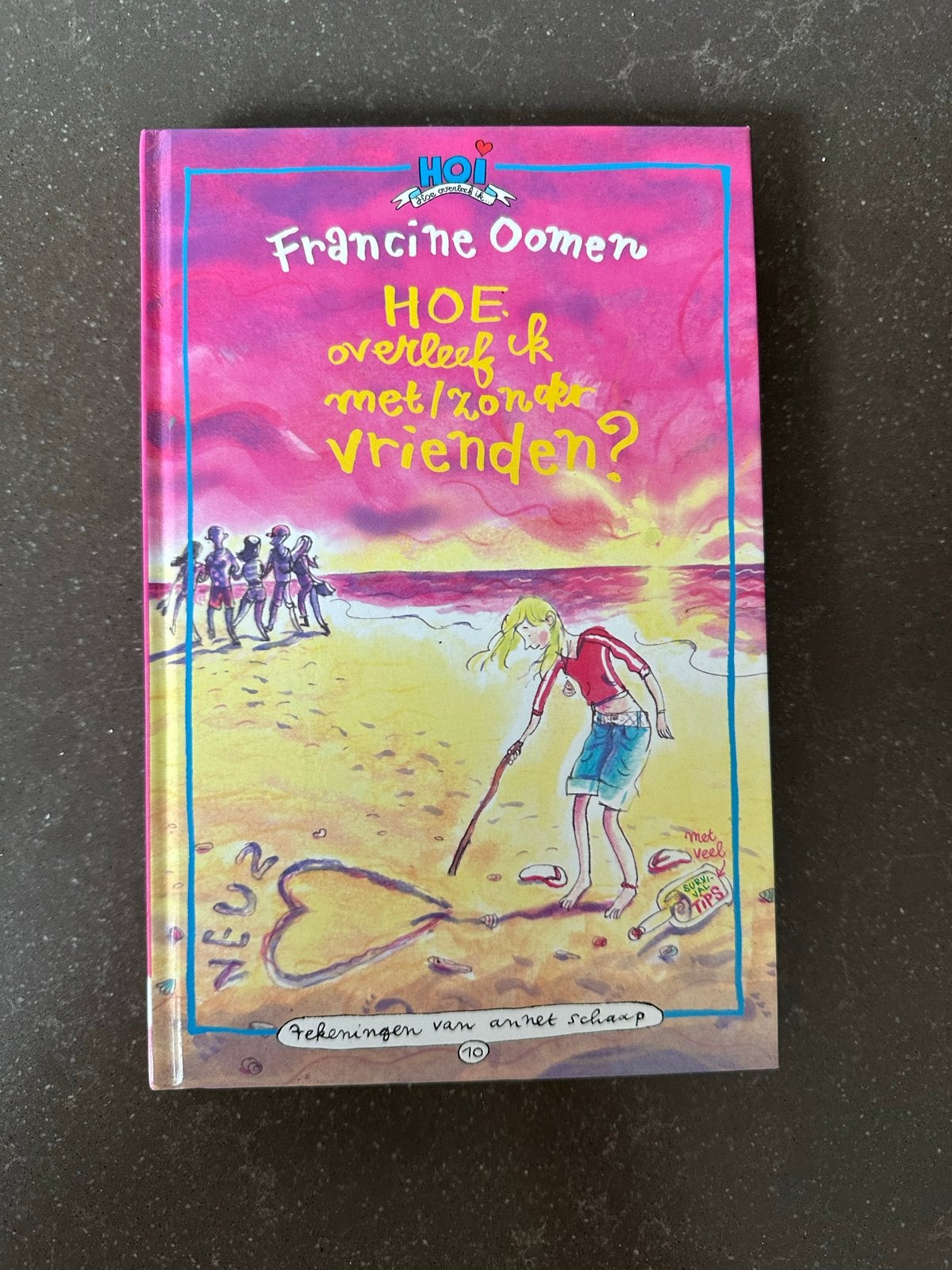 Hoe overleef ik met/zonder vrienden? - Francine Oomen, Ophalen of Verzenden, Zo goed als nieuw, Fictie