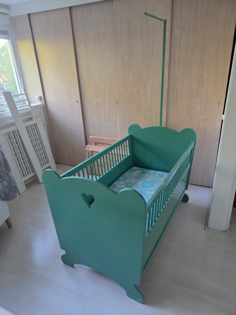 Babyledikant met matras., Kinderen en Baby's, Babywiegjes en Ledikanten, Ophalen, Gebruikt, Ledikant