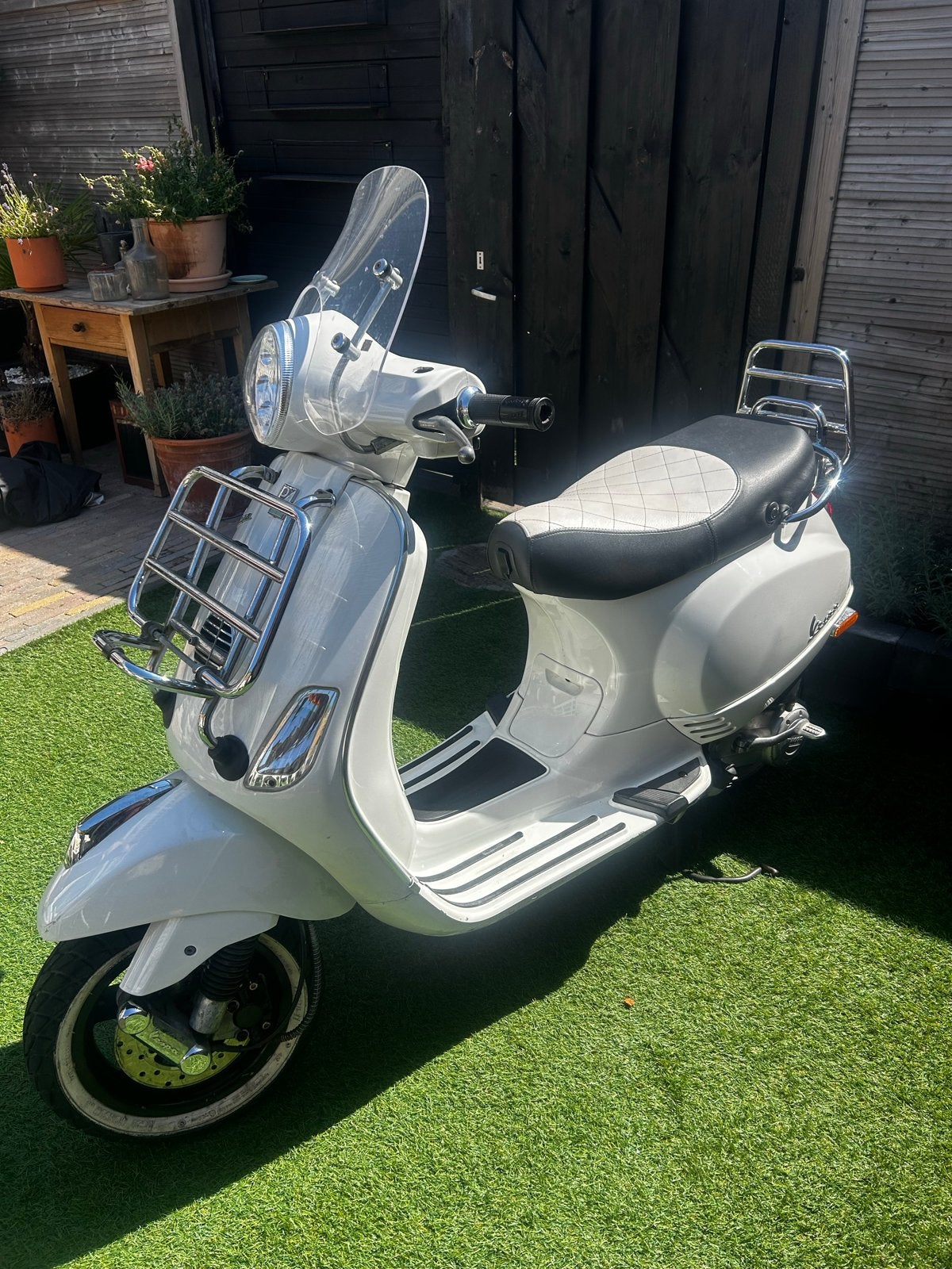 Vespa LX 50 4T - Wit - Piaggio, Ophalen, Gebruikt, Overige modellen, Benzine