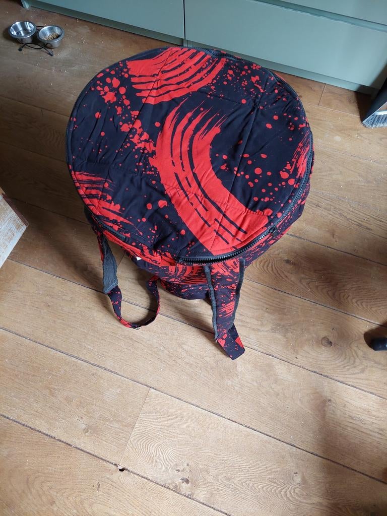 Djembe met draagtas - Handgemaakt percussie-instrument, Ophalen, Gebruikt, Overige merken