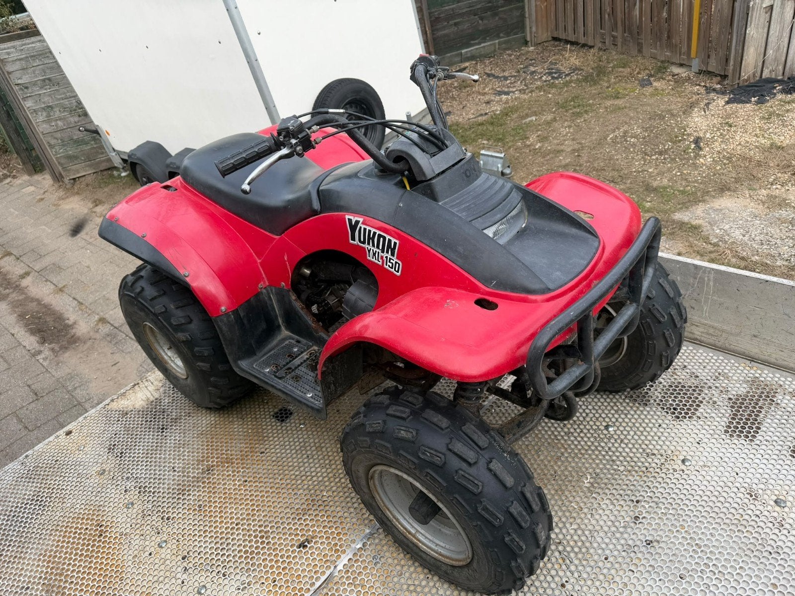 quad eton yukon 150cc 4 takt iets werk, Fietsen en Brommers, Minibikes, Midibikes en Pitbikes, Overige typen, Ophalen of Verzenden
