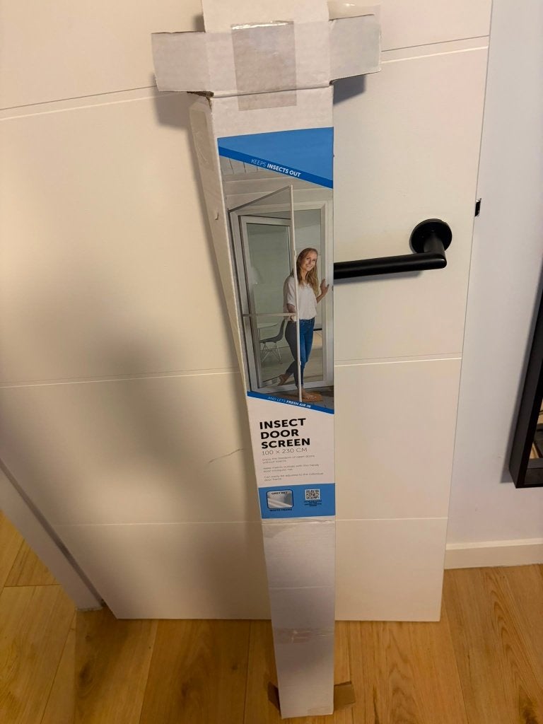 Vaste deurhor insectenhor 100 x 210 cm, Ophalen, 80 tot 100 cm, Binnendeur, Nieuw