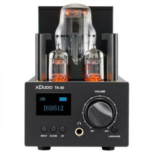 XDUOO TA-30 DAC Tube Headphone Amplifier ES9038Q2M XMOS XU20