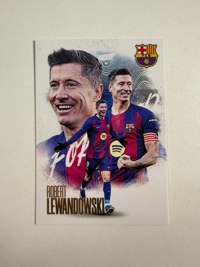 Robert Lewandowski Futera FX Barcelona 2026, Verzamelen, Sportartikelen en Voetbal, Ophalen of Verzenden, Nieuw, Buitenlandse clubs