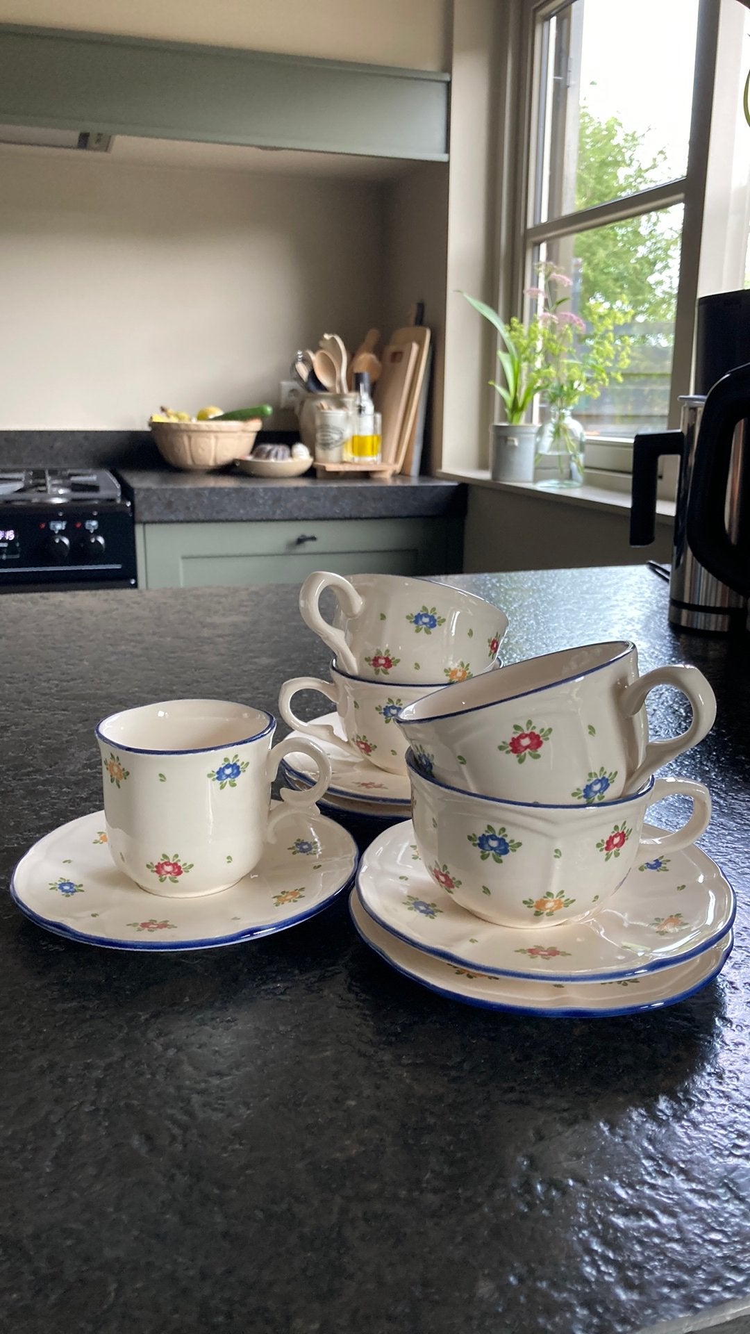 Zeller petit rose servies., Ophalen of Verzenden