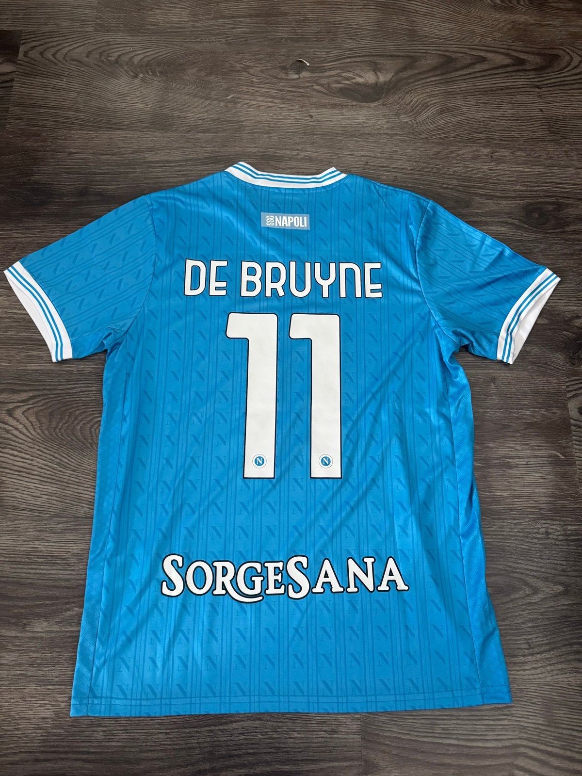 Napoli De Bruyne 11 Thuisshirt - Nieuw met labels, Maat M, Verzenden, Nieuw, Shirt