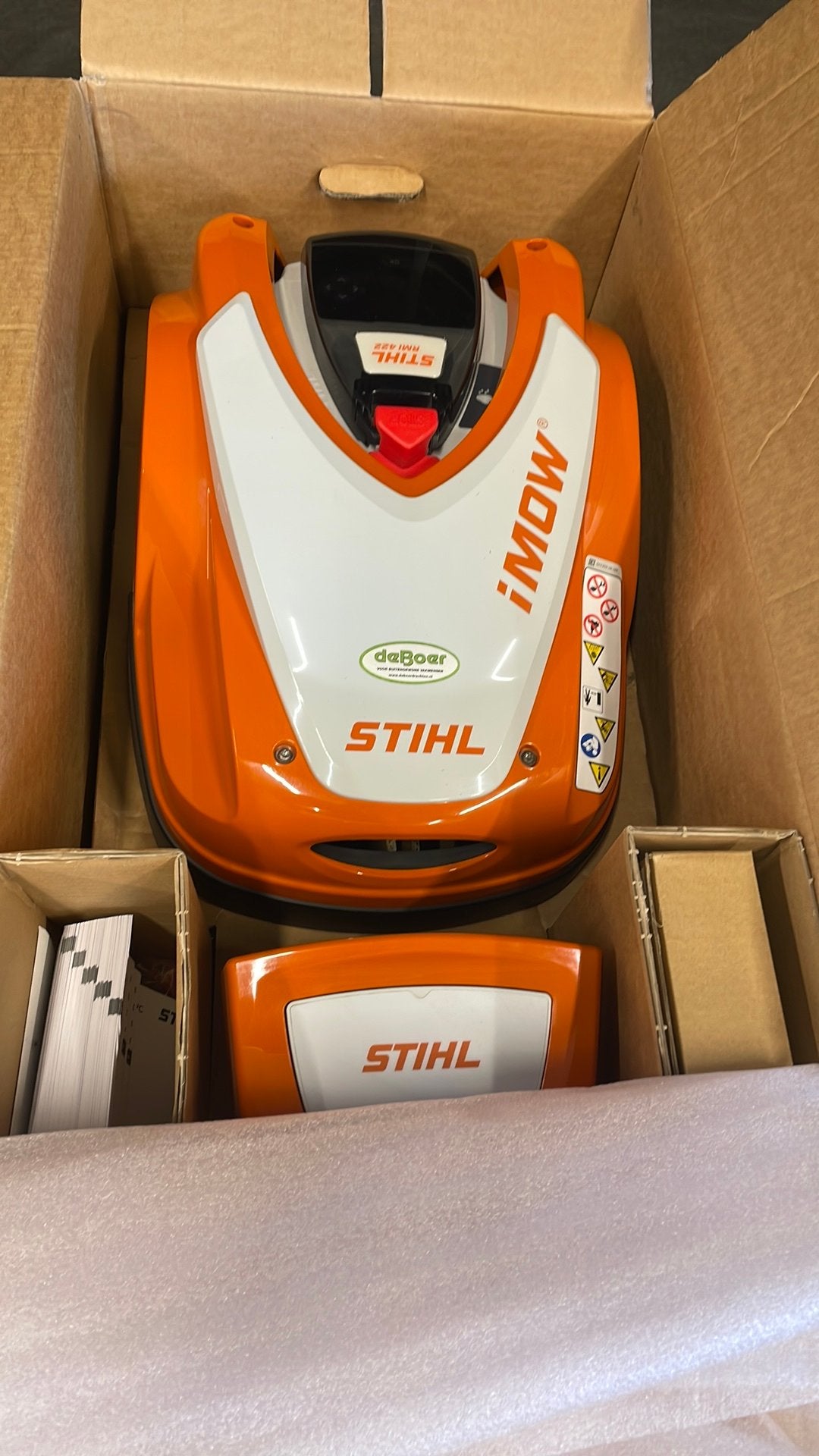 Stihl iMow 422.2 en 422.0 robotmaaier demo zgan 2 stuks, Ophalen, Zo goed als nieuw