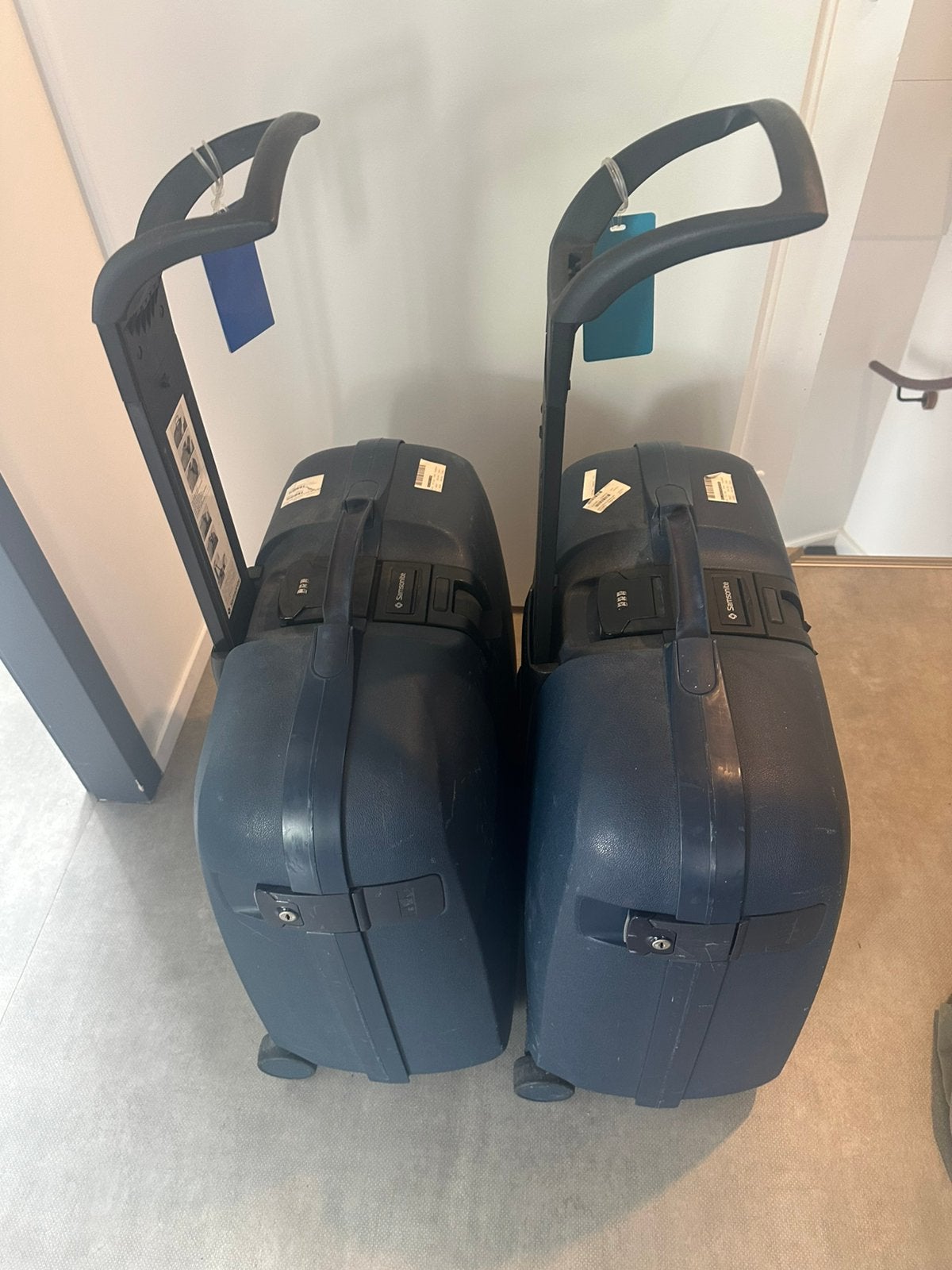 2 samsonite koffers, Ophalen, Zo goed als nieuw