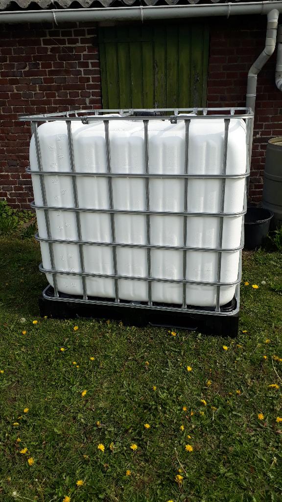 ibc tank, 150 liter of meer, Ophalen, Zo goed als nieuw, Kunststof