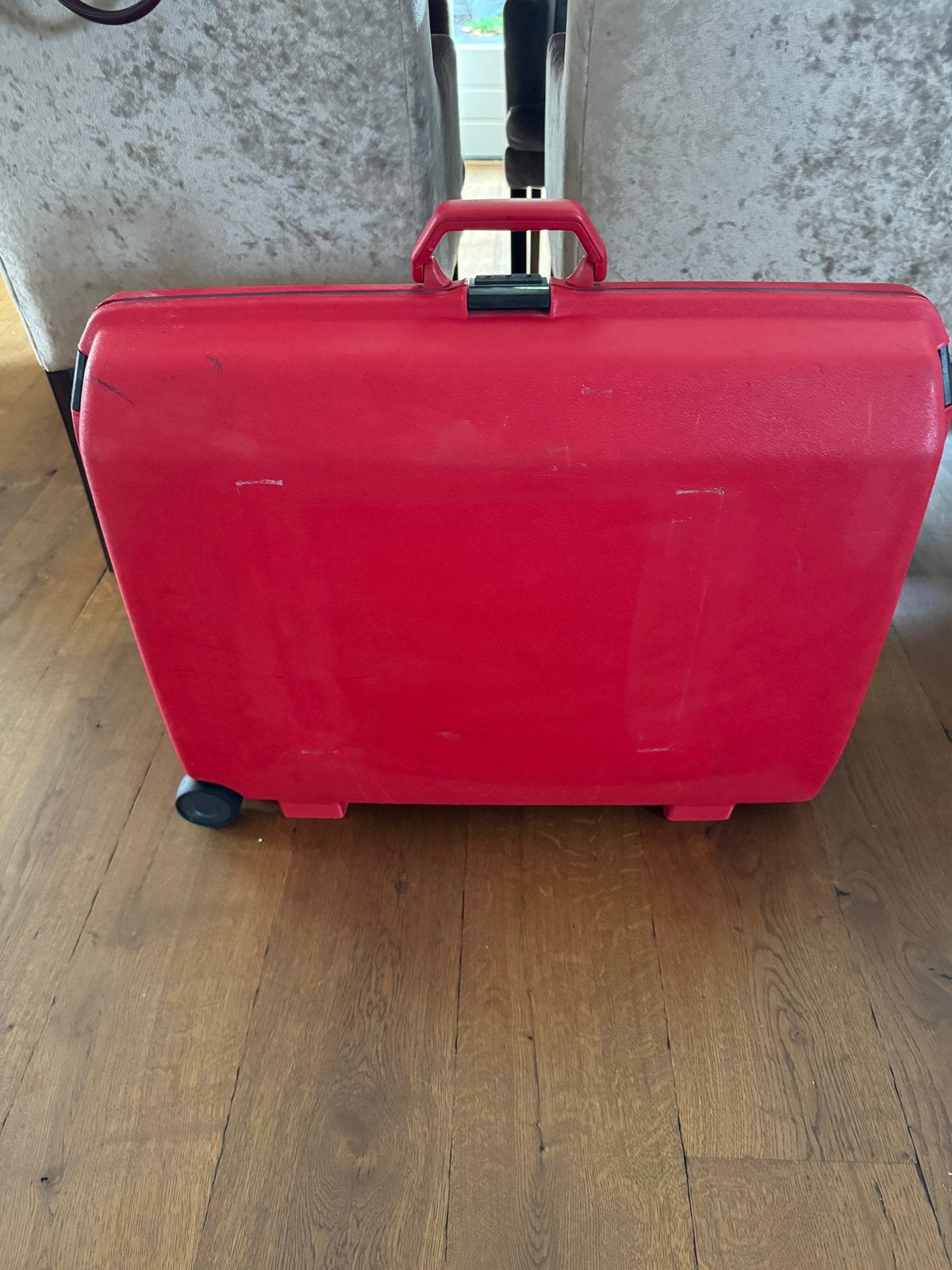 Samsonite harde koffer met cijferslot, Ophalen, Zo goed als nieuw, Hard kunststof, 70 cm of meer