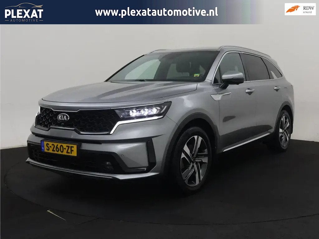 Kia Sorento 1.6 T-GDI Plug-in Hybrid 4WD DynamicLine 7-Perso, Auto's, Dealer onderhouden, Gebruikt, 4 cilinders, 7 stoelen
