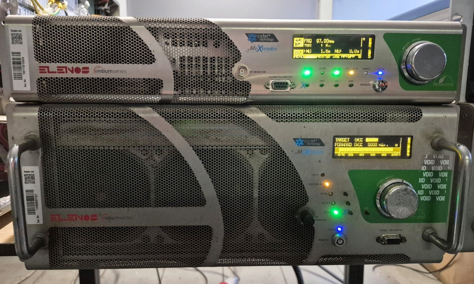 Elenos E5000 icefet met evt digitale vco sturing rode ETG, Telecommunicatie, Ophalen, Gebruikt, Zender