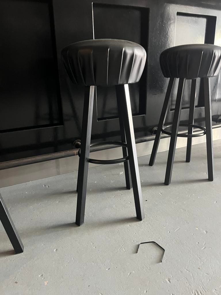 Barkrukken, Huis en Inrichting, Barkrukken, 5 krukken of meer, Ophalen, Zo goed als nieuw, 60 tot 90 cm