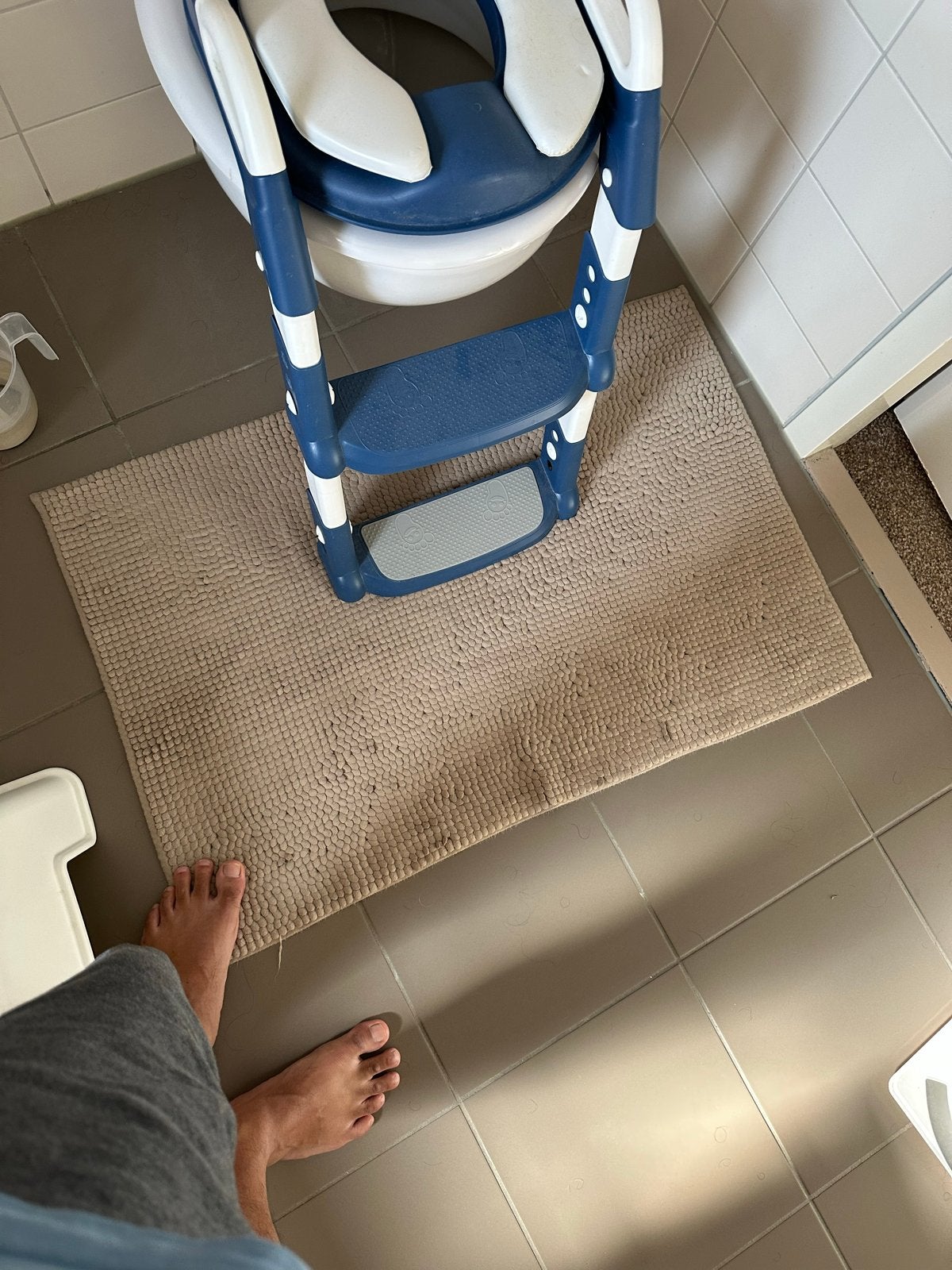 Potje en wc-trainer met trapje voor kinderen, Ophalen, Gebruikt