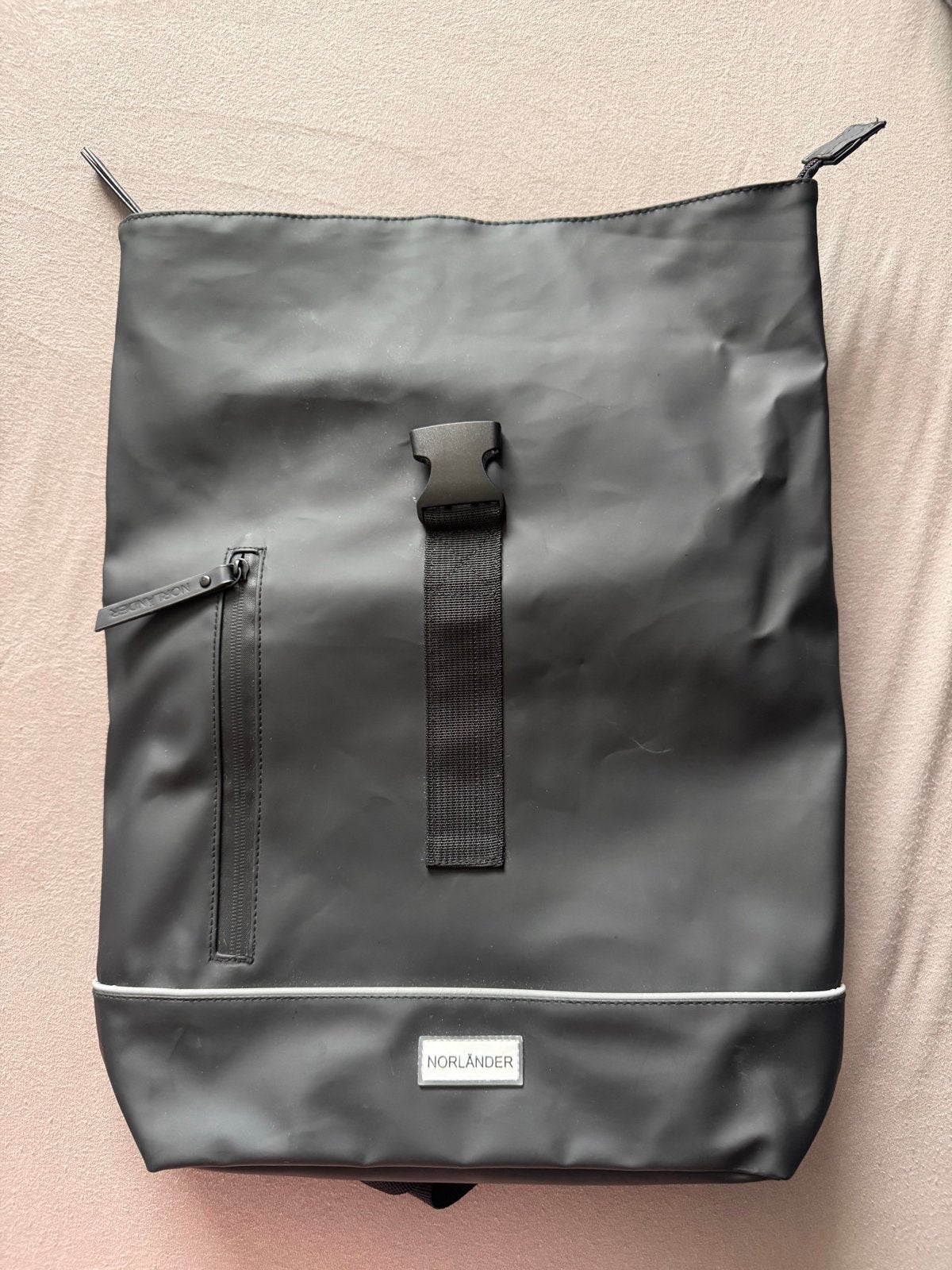 Norländer Urban Backpack Zwart - Nieuw, Overige merken, 25 tot 40 cm, Nieuw, Ophalen of Verzenden