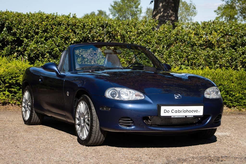 Mazda MX-5 NBFL 1.6l Supreme Blue Mica, Auto's, Achterwielaandrijving, Gebruikt, 4 cilinders, Cabriolet