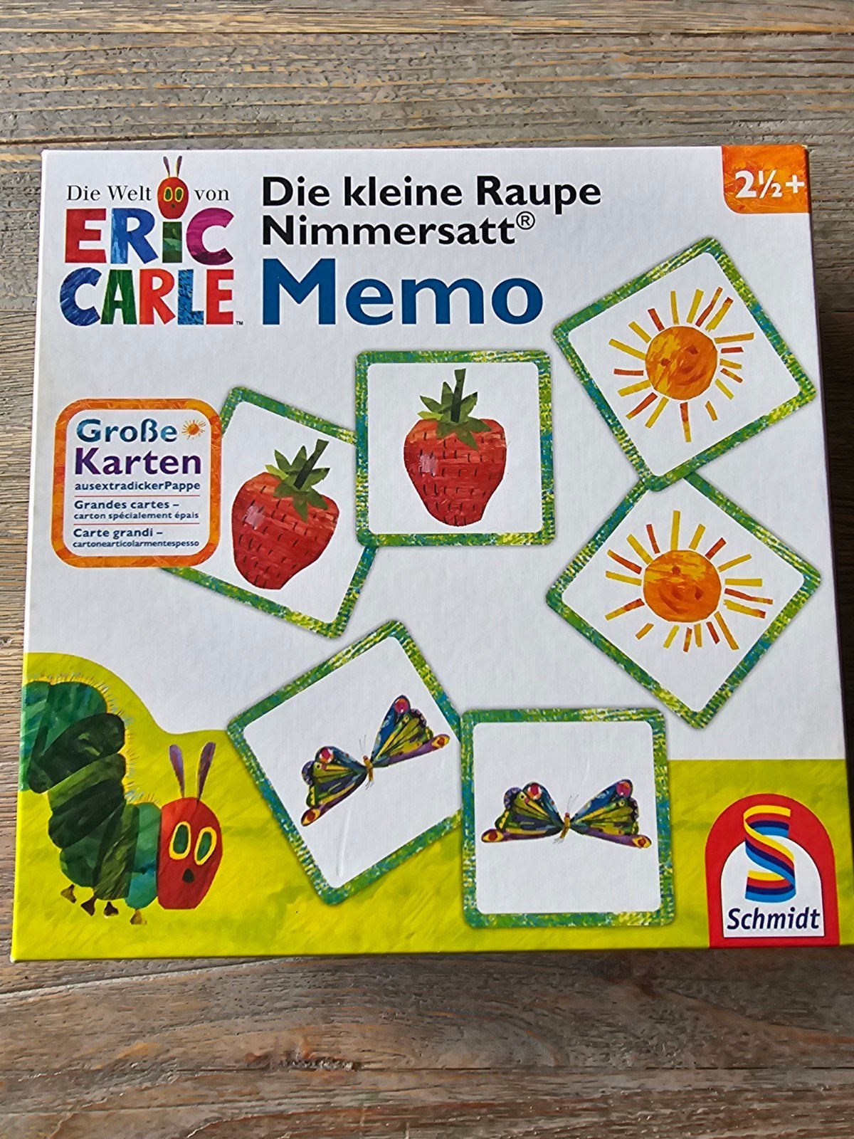 Eric Carle memory spel de kleine rups, Ophalen, Zo goed als nieuw, Ontdekken
