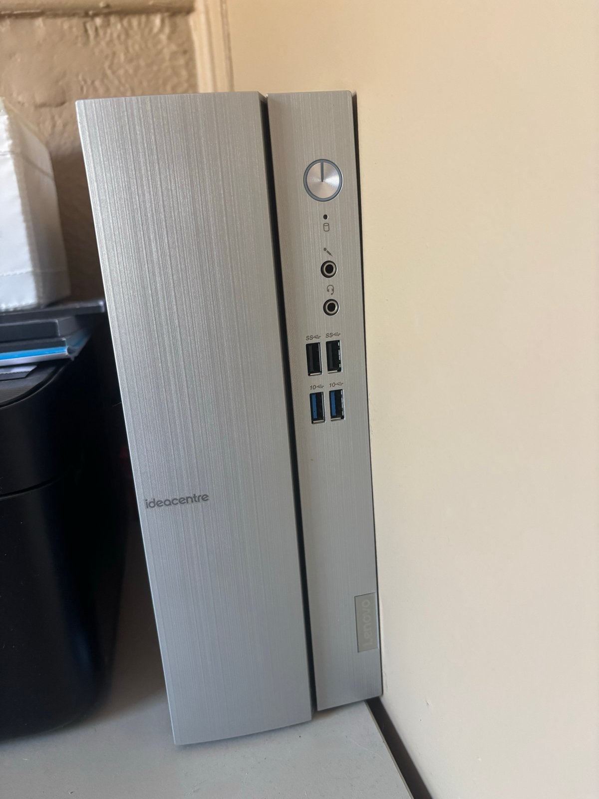 Lenovo Ideacentre 510S-07ICB Desktop PC - Intel Core i3, Computers en Software, Ophalen, Gebruikt, 4 GB, 3 tot 4 Ghz