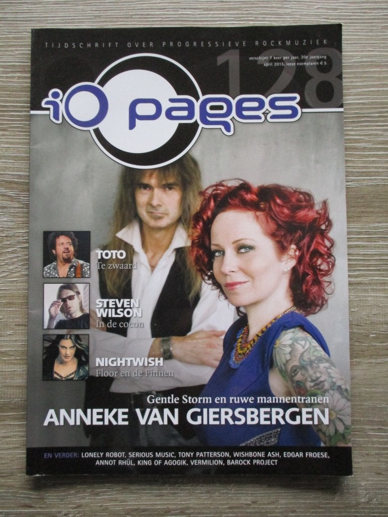 iO pages 128 - april 2015, Ophalen of Verzenden, Gelezen, Artiest