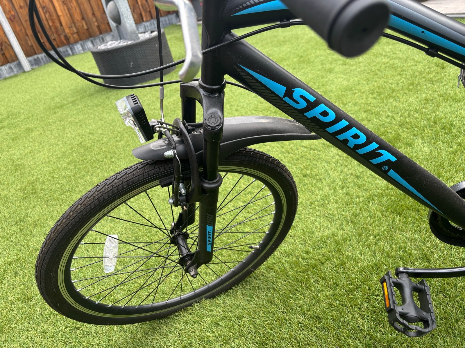 Spirit Rocky kinderfiets - Nieuw! 1 x gefietst, Velgrem, Versnellingen, Minder dan 49 cm, Zo goed als nieuw