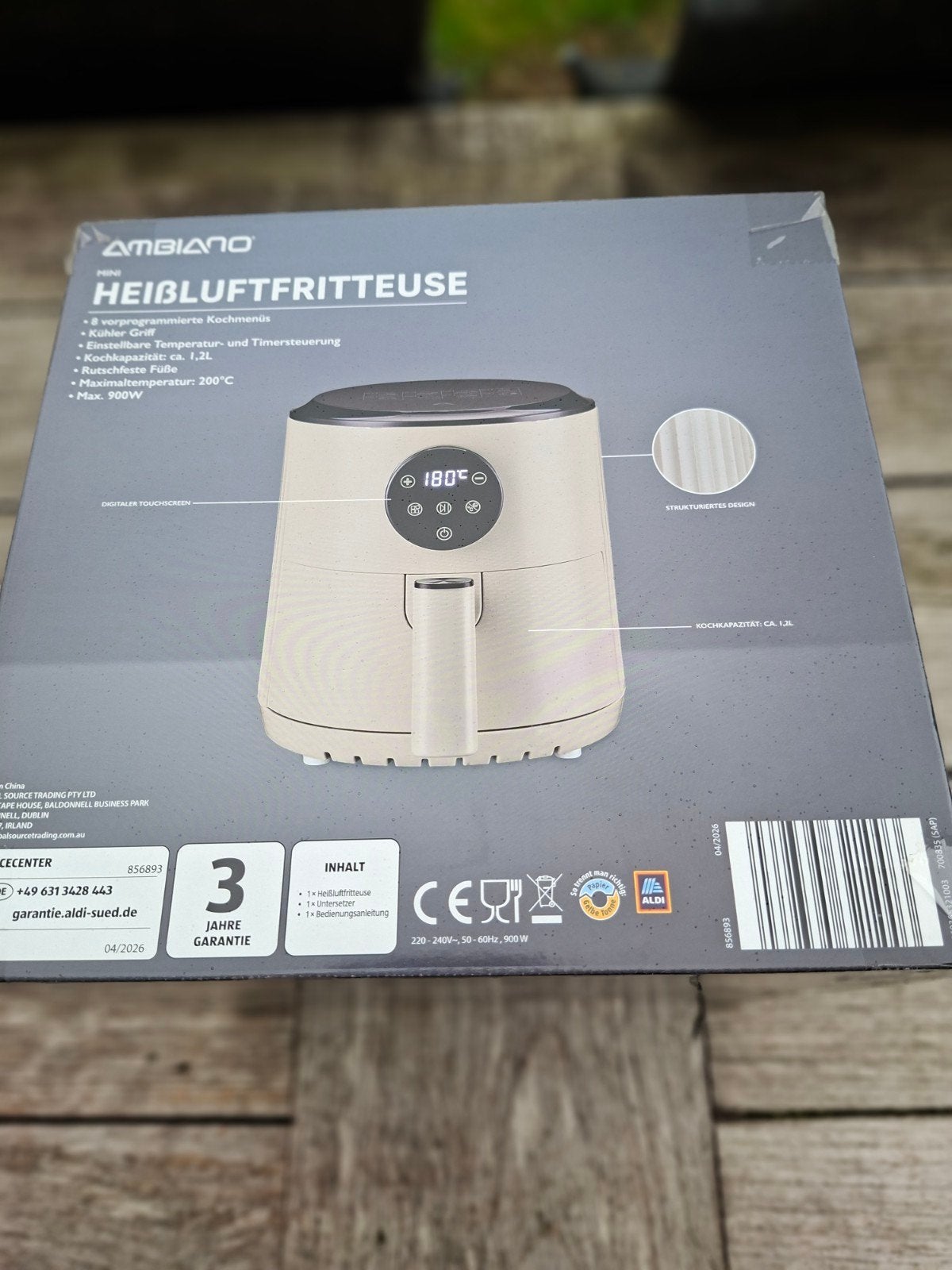 Airfryer., Ophalen of Verzenden, Nieuw, Airfryer