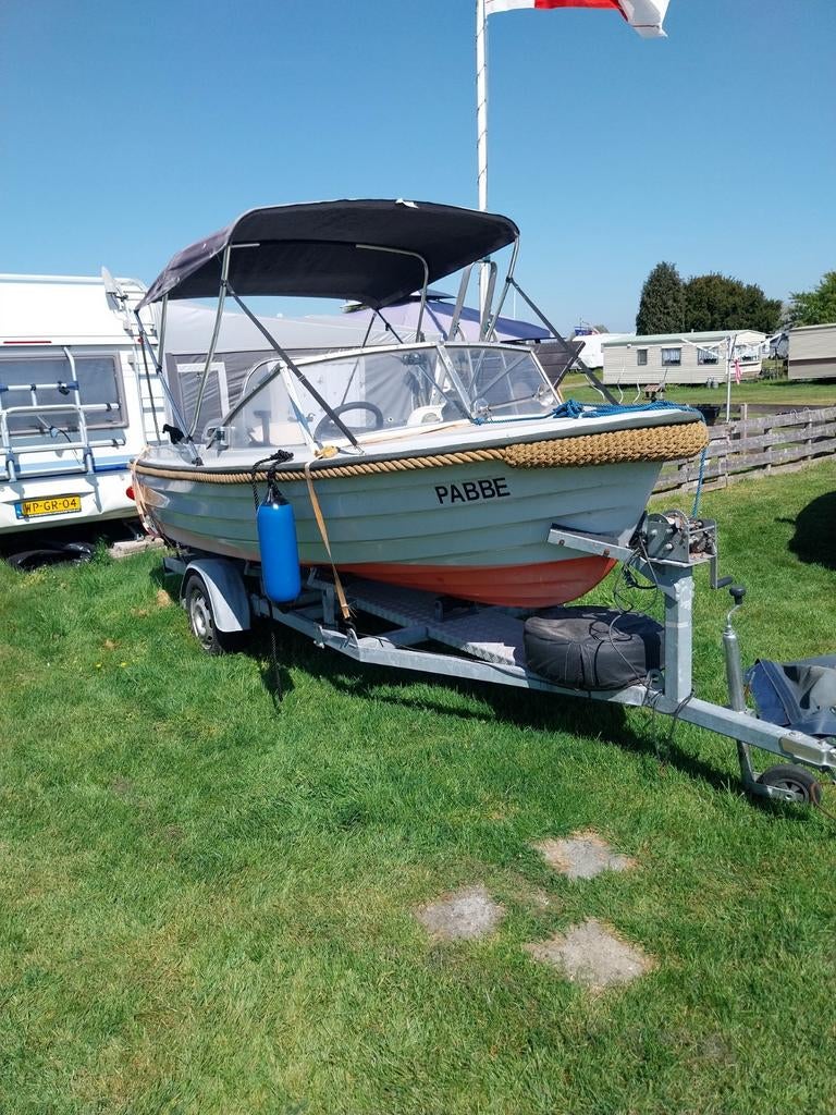 Skibsplast 460 Marinepower 40pk, Ophalen, Gebruikt, Minder dan 70 pk, Buitenboordmotor