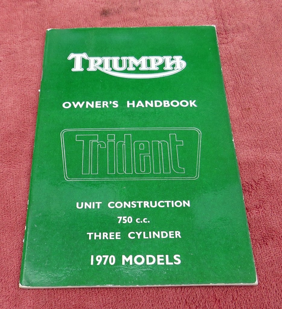 Triumph T150 owners handbook. 1970, Ophalen of Verzenden, Triumph