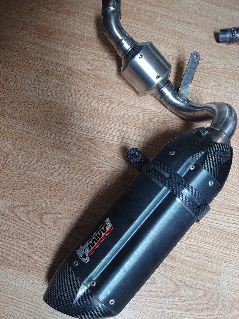 Mivv uitlaatsysteem demper KTM DUKE 390 DUKE390, Ophalen of Verzenden, Gebruikt