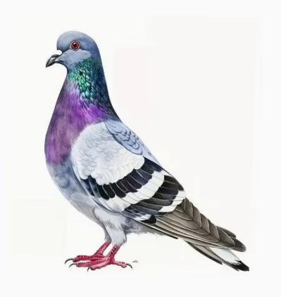 strijk applicatie postduif 18cm, Hobby en Vrije tijd, Verzenden, Nieuw