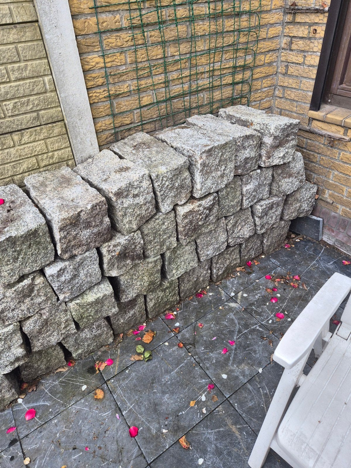 Natuurstenen blokken - Ideaal voor tuin of muur, Doe-het-zelf en Verbouw, Ophalen of Verzenden
