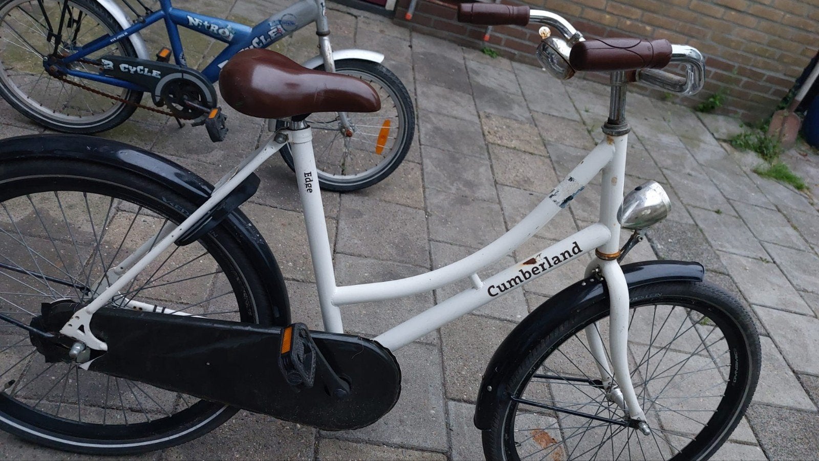 Cumberland Edge Damesfiets - Wit, Gebruikt, Overige merken, Velgrem, Ophalen of Verzenden, 50 tot 53 cm