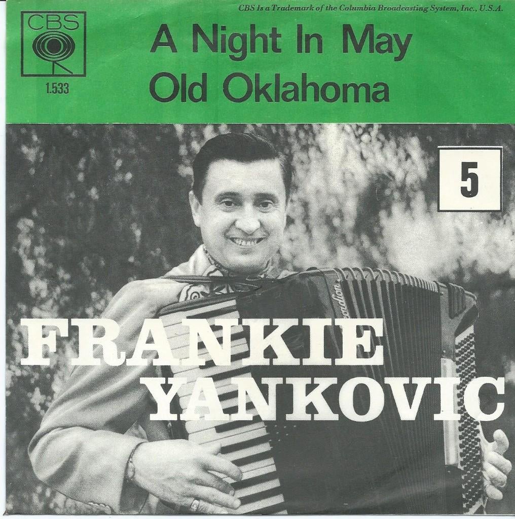 Frankie Yankovic- A Night in May  Nr.5, Cd's en Dvd's, Vinyl Singles, Zo goed als nieuw, Pop, 7 inch, Verzenden
