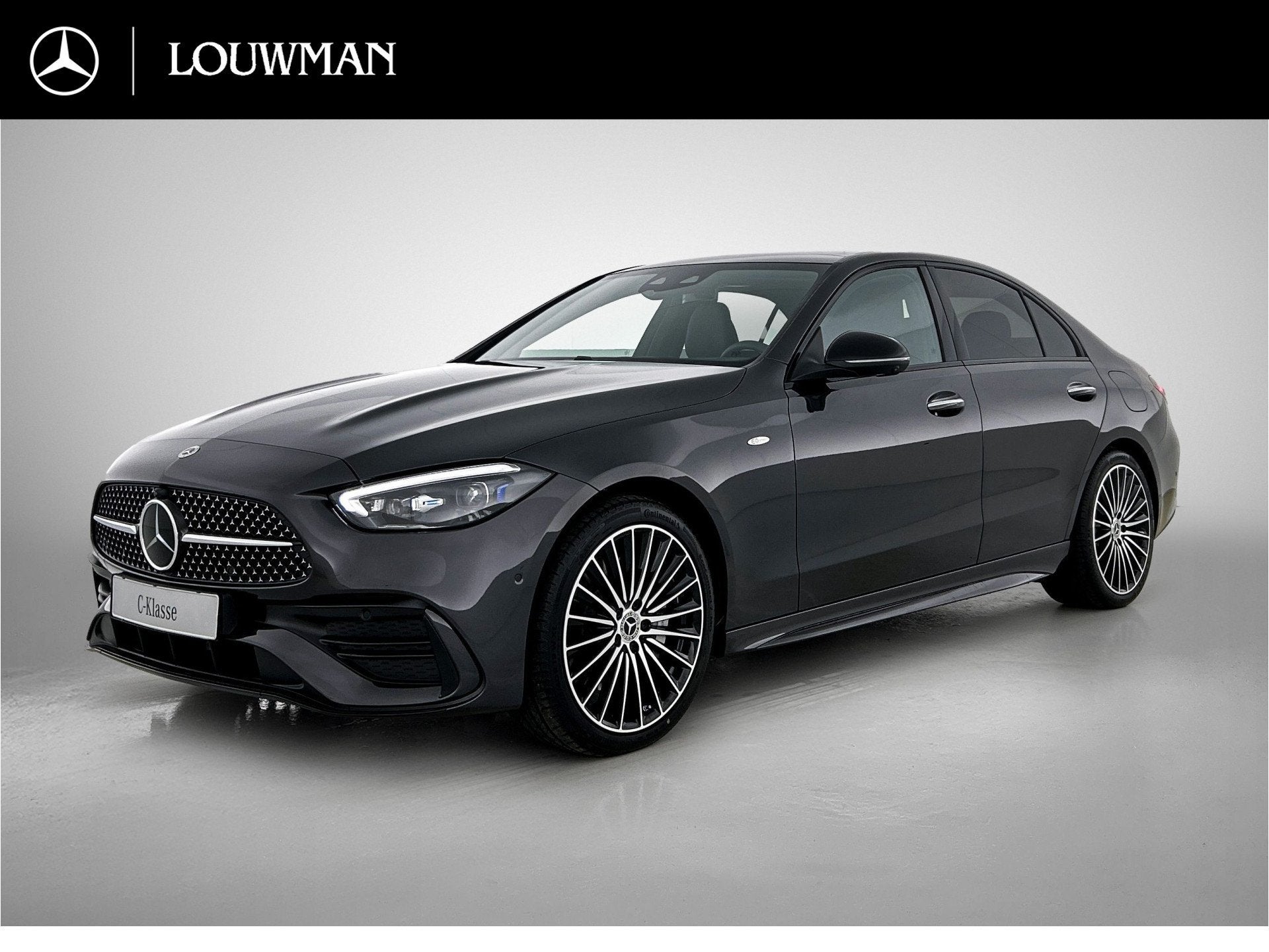 Mercedes-Benz C-Klasse 300 de Business Solution AMG Trekhaak, Auto's, Achterwielaandrijving, Zwart, 4 cilinders, Bedrijf